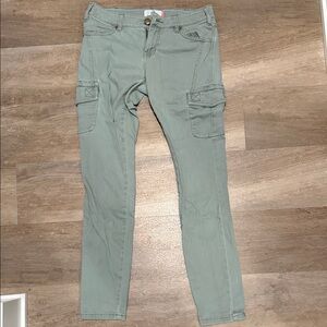 CAbi Women's Skinny Jeans in Light green